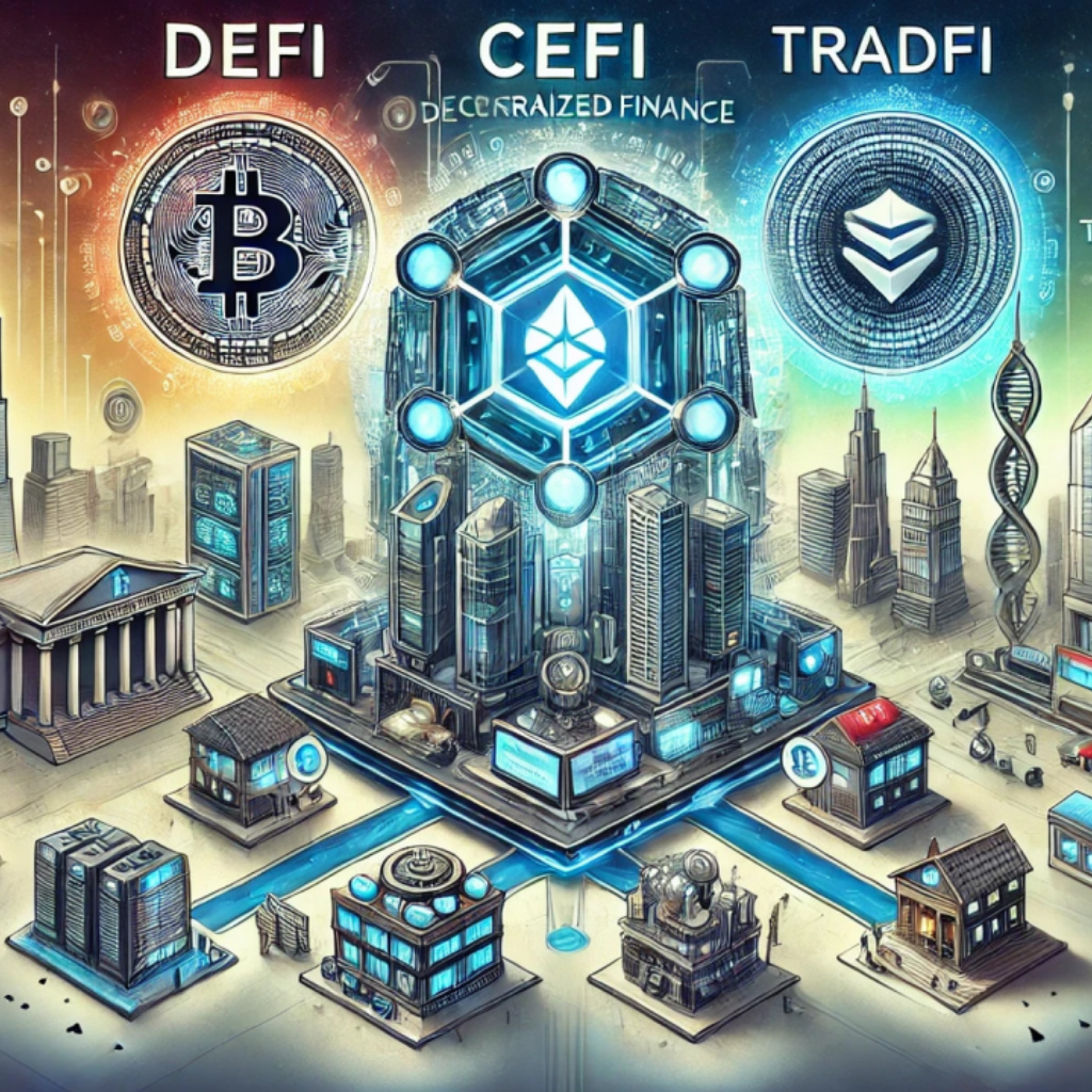 DeFi vs CeFi vs TradFi
